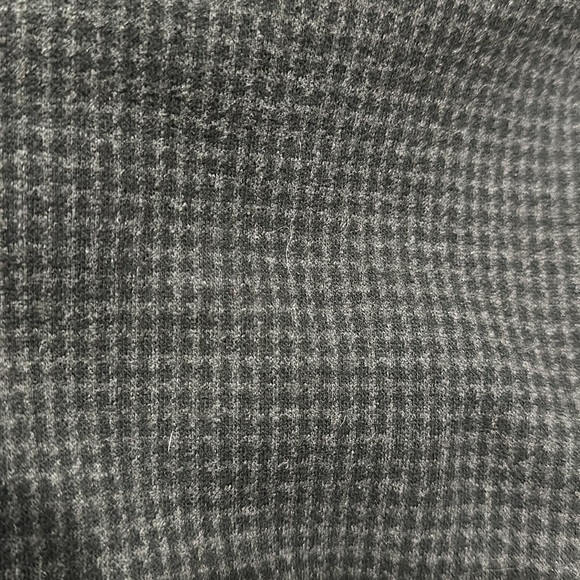 Carnoustie Golf Links large gray/black plaid fully lined half zip sweater/jacket - Picture 9 of 9